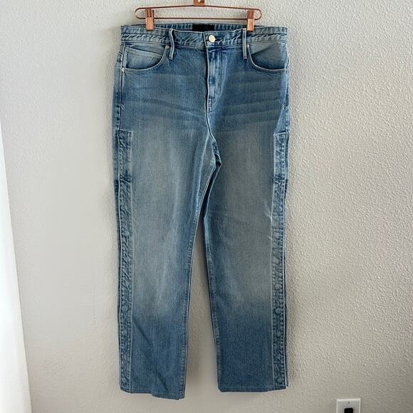 RtA Denim - RtA Michael Snap Straight-Leg Jeans 28